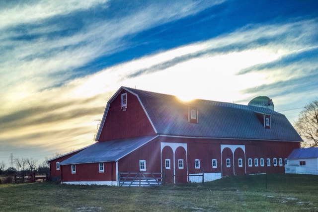 Sunrise on the Farm