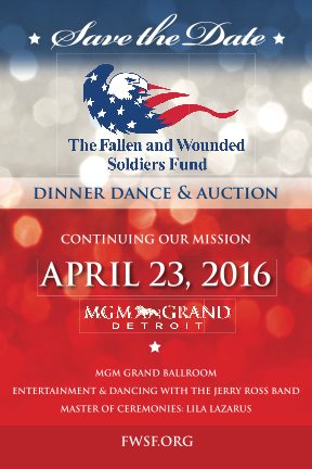 2016 Fallen & Wounded Soldiers Fund Dinner Dance